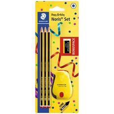 Negro Lápices de Grafito Staedtler Blyant Noris HB Bonuspack 2