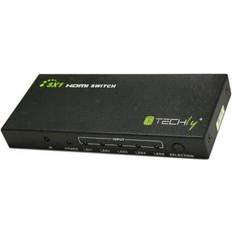 Trasmettitori Audio e Video Wireless Techly HDMI-4K51 Switch 5 In 1 Out 4Kx2K