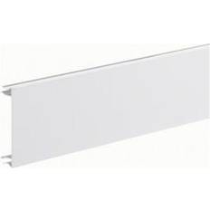 TEHALIT Installationskanallåg BRA65 i aluminium højde=80mm RAL 9016
