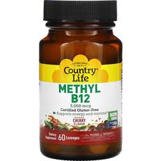 Country Life Methyl B12 Cherry 500mcg 60 pcs