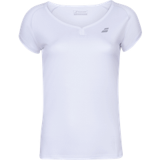 Babolat Play Cap Sleeve Top Kids - White