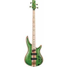 Panga Panga Elektrische Bassen Ibanez SR4FMDX-EGL Emerald Green 4-string Bassguitar