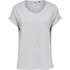 Only Moster Top - Grey/Light Grey Melange