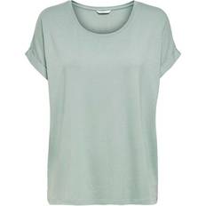 Donna - Verde Magliette & Canotte Only Moster S/S O-Neck Top Jrs Pink Female