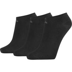 Unterwäsche Calvin Klein CK Chloe Cotton Logo Liner Socks 3-pack -Black