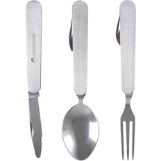 Kniv og gaffel set Lifeventure Folding Bestiksæt 11.5cm 3stk