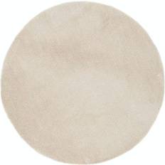 Runde - Ryatæpper Arkiio Mayola Tæppe 160 Rund Natur Beige, Naturfarvet 160cm
