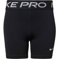 Girls - L Trousers Nike Older Kid's Pro Shorts - Black/White (DA1033-010)