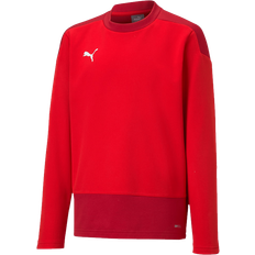 Puma Kid's TeamGOAL 23 Training Sweat - Puma Red/Chili Pepper (656568-01)