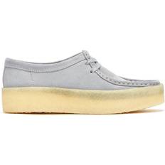 42 ½ Mockasiner Clarks Wallabee Cup - Light Grey Suede