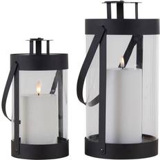 Inredningsdetaljer House Nordic Bondi Black Lykta 31.5cm 2st