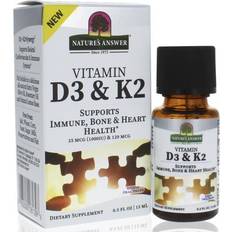 Nature's Answer Vitamin D3 & K2 15ml