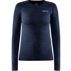 Fitness Undertrøyer Craft Core Dry Active Comfort LS Women - Navy Blue