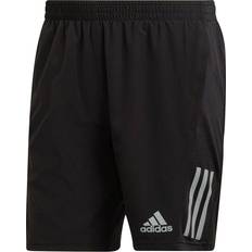 Normale Taille Shorts Adidas Own The Run Short - Black/Reflective Silver