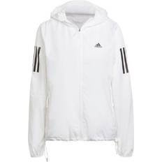 Adidas Own the Run Hooded Running Windbreaker Women - White