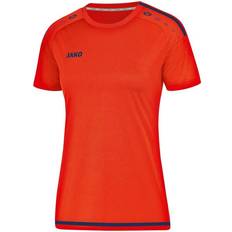 Dam - Fotboll - Orange T-shirts JAKO Striker 2.0 Short Sleeve Jersey Women - Flame/Navy