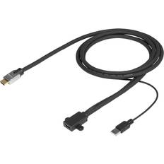 VivoLink LSZH HDMI-HDMI/USB A M-F 2m