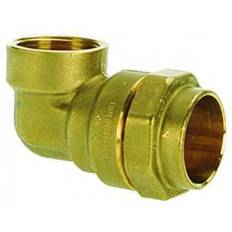 isiflo Isiflo 63 mm x 2" vinkel 90° med muffe, messing, PN16