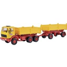 Maquetas Kibri 14122 H0 Mercedes Benz Tipper with trailer, Edition Emil Boelling