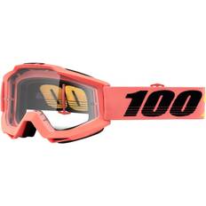 100% Accuri Goggles Clear Lens Pink 6, Pink 6