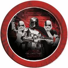 Rouge Assiettes Jetables Disney 8 assiettes star wars new