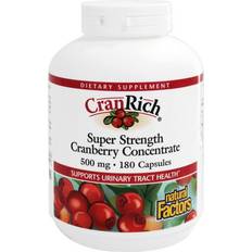 Vitamins & Supplements Natural Factors CranRich Super Strength Cranberry Concentrate 500 mg 180 Capsules