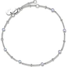 Blå - Sølv Armbånd Rosefield Bracelet - Silver/Blue