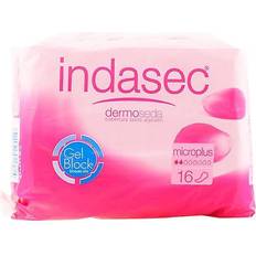 Protecciones para la incontinencia Indasec Dermoseda Micro Plus 16 U 16 pcs