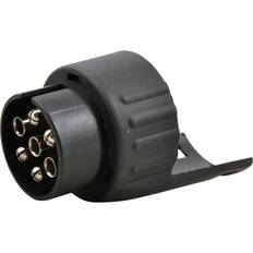 RawLink Mini adaptor 12 V, 7 polet stikdåse på bil og 13 polet stikprop trailer/campingvogn