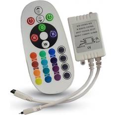 V-TAC Stikkontakter & Afbrydere V-TAC Infrarød RGB fjernbetjening, 12v/24v 72W/144W