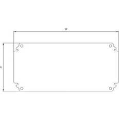 Eldon Monteringsplade 200x300