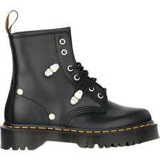 Dr. Martens 1460 Bex Stud - Black Fine Haircell