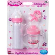 My baby love dukke VN Toys My Baby Love Set with Baby Bottle Spout Cup & Pacifier