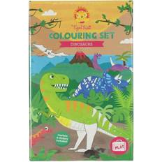 farvelægningssæt dinosaurer