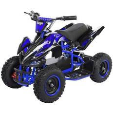 ACTIONBIKES MOTORS Racer Electric Mini Quad Bike 36V Black/Blue