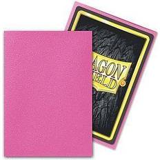 Yugioh Dragon Shield Pink Diamond Matte Sleeves (60) YuGiOh Size