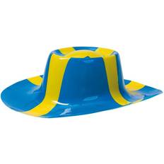 Unisex Hatut Hisab Joker Plastic Hat Sweden Flag