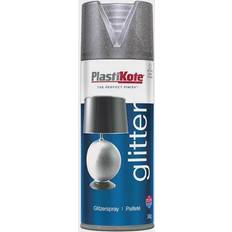 Water Resistant Spray Paints Plasti-Kote Glitter Effect Spray Silver 400ML