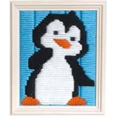 Vervaco Vervaco Penquin Long Stitch Kit, Multi-Colour