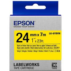 Kontorartikler Epson LK-6YBVN Label Tape