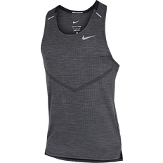 Top Nike Dri-FIT ADV Techknit Ultra Running Tank Men - Black/Iron Grey