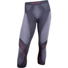 Men - Purple Base Layers UYN Evolutyon UW Pants Men - Charcoal/White/Red