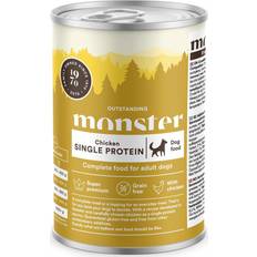 Monster Burkar - Hundfoder Husdjur Monster Single Protein Chicken Dog Food 0.4kg