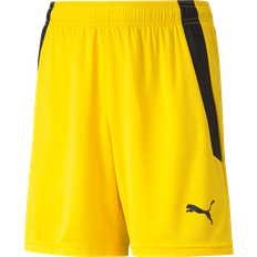 Puma Kid's TeamLIGA Shorts - Cyber Yellow/Puma Black (704931-07)