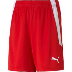 Puma Kid's TeamLIGA Shorts - Red/White (704931-01)