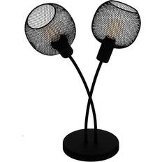 Lamper Eglo Wrington Til 2xE14 H40 i Sort Bordlampe 40.5cm