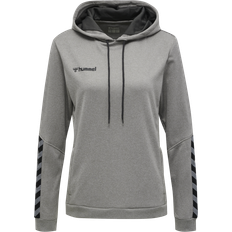 Hummel Authentic Poly Hoody Woman - Grey Melange