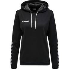 Hummel Authentic Poly Hoody Woman - Black/White