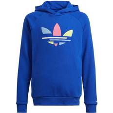 Adidas junior hoodie Barnkläder adidas Junior Adicolor Hoodie - Bold Blue (H14154)