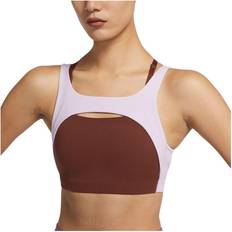 Ropa Nike Yoga Indy Light-Support Non-Padded Sports Bra - Oxen Brown/Doll/Iron Grey